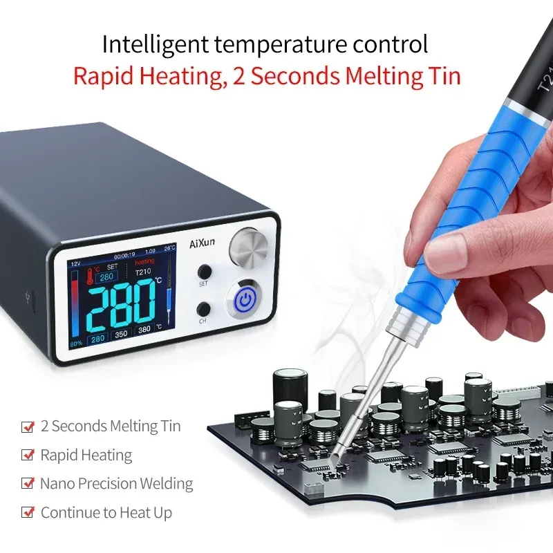 Station de soudage intelligente Aixun T3A 200W compatible T12/T245 - Image 5