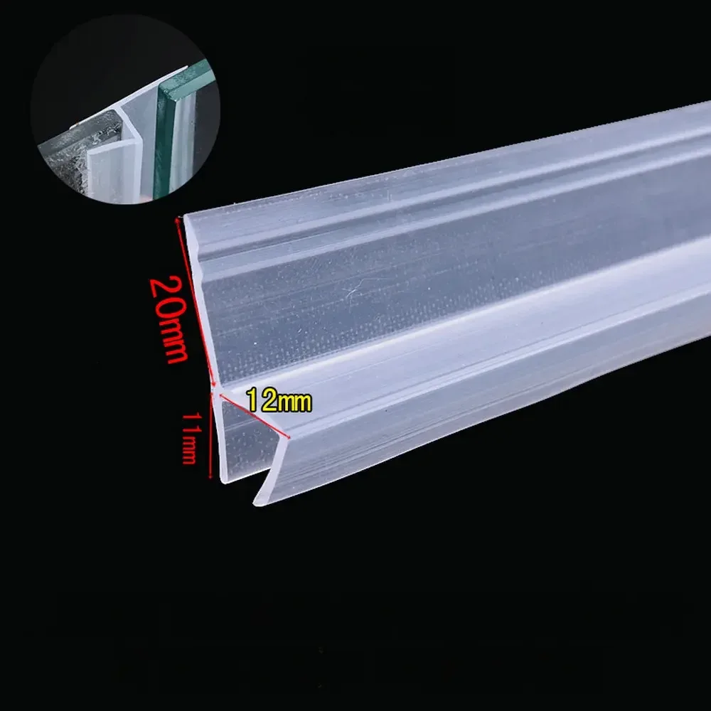 Joint d'étanchéité pour verre sans cadre, profilé en H (6mm, 8mm, 10mm, 12mm) - Image 3