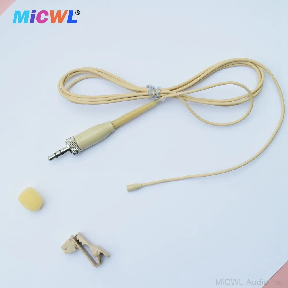 Microphone cravate ultra-miniature TL48 pour systèmes sans fil Sennheiser, Shure, AKG et MiPro (TA3F, TA4F, 3,5 mm) - Image 2