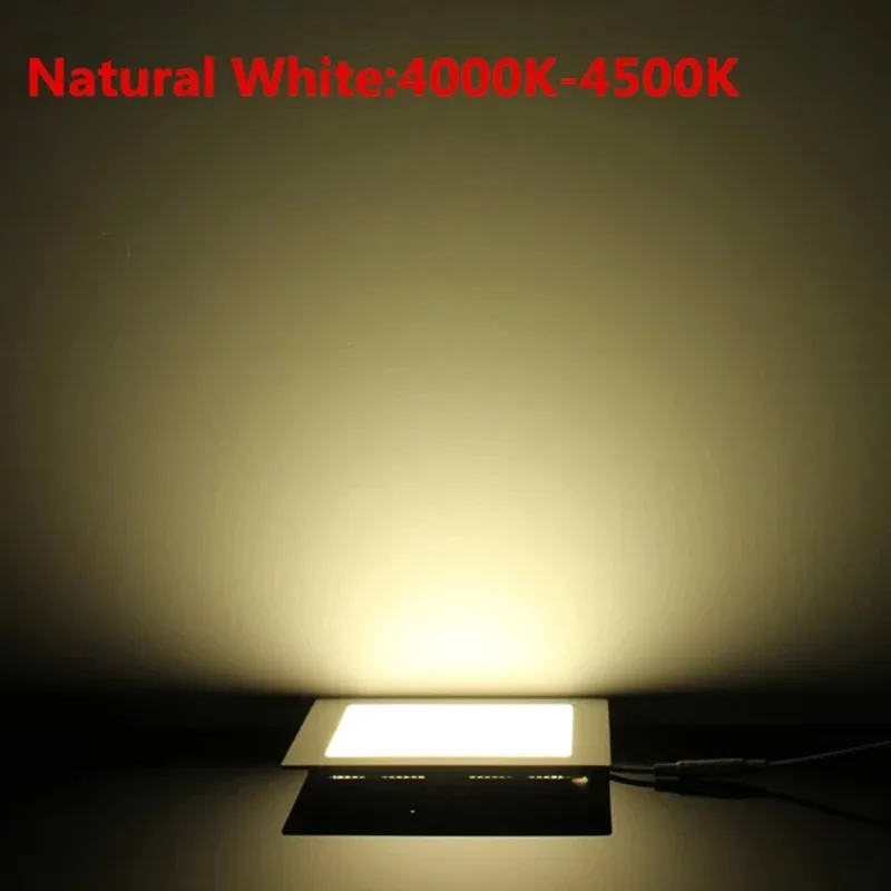Plafonnier LED Carré Extra-plat, Intensité Variable, 3W-25W - Image 5