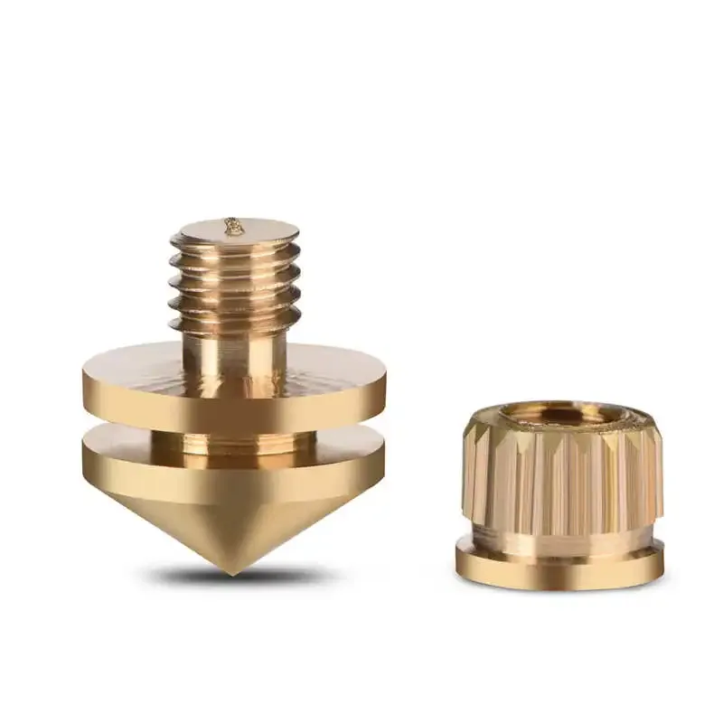 Lot de 8 Pointes de Découplage en Cuivre pour Enceintes HiFi - Image 6