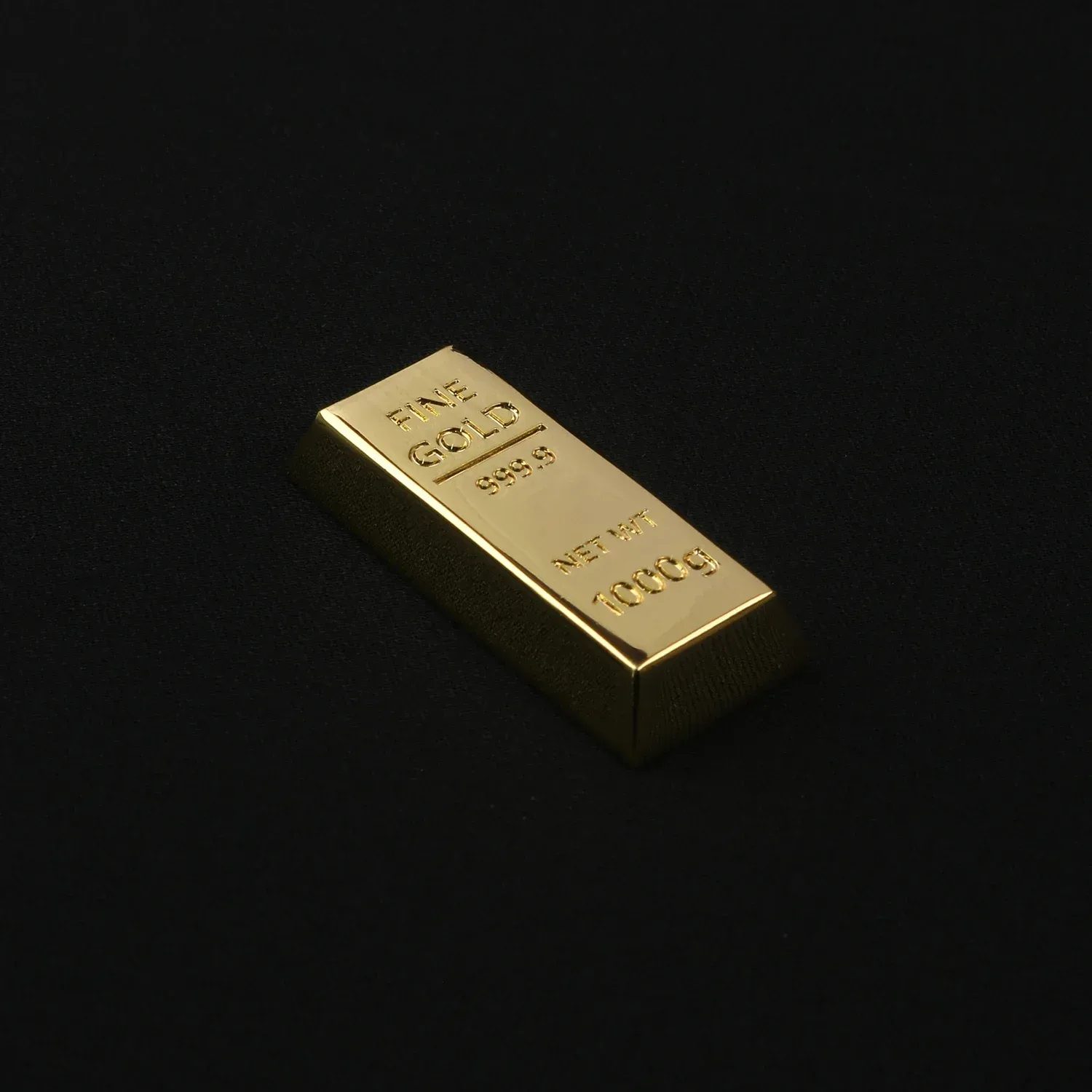 JKDKeys Touche Entrée Lingot d'Or en Alliage de Zinc (Profil Cherry) - Image 4