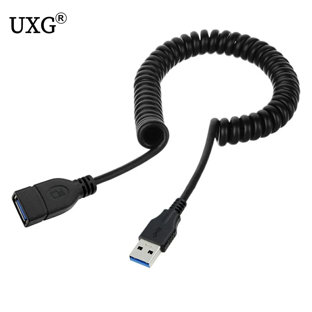 Câble USB 3.0 spiralé