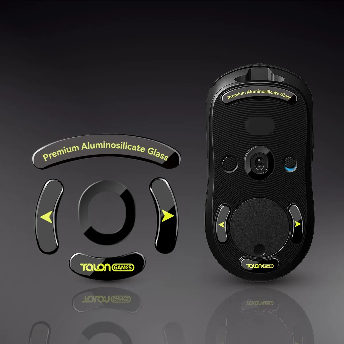 TALONGAMES Patins de souris en verre pour Logitech G Pro Sans Fil / G PRO X Superlight / G502 X PLUS - Image 3