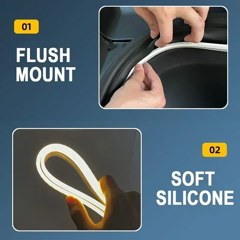 Bande LED de coffre pour Renault Grand Koleos - Éclairage d'ambiance intérieur - Image 6