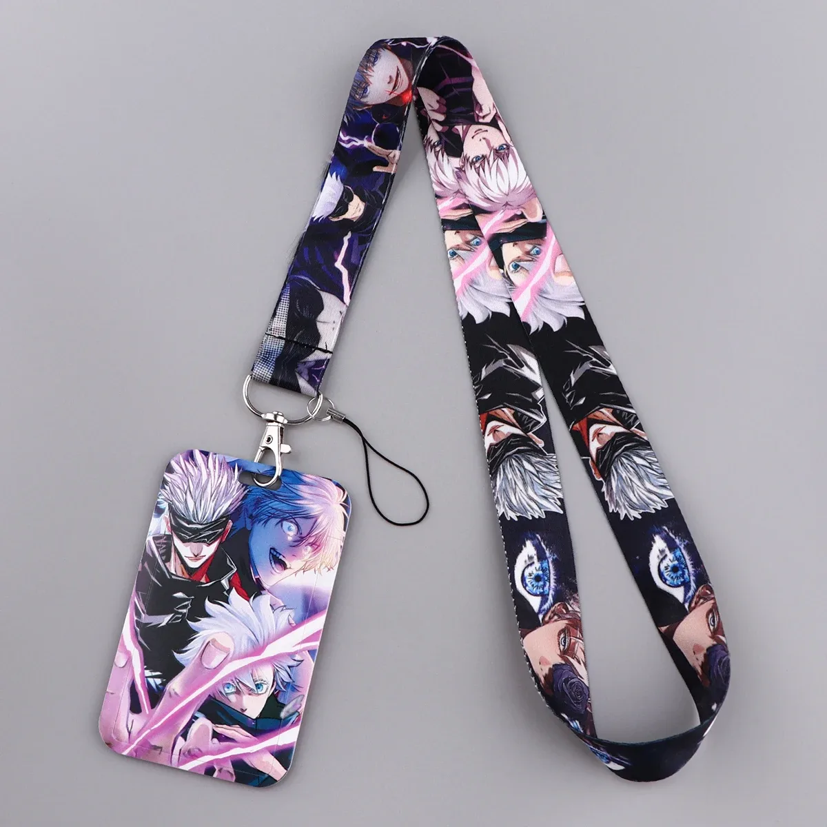 Porte-badge avec tour de cou et porte-clés style Kawaii - Image 5