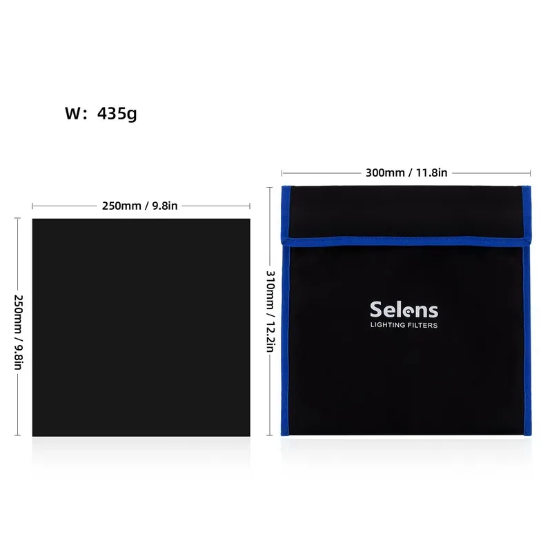 Selens Lot de 20 Filtres Gélatines de Couleur pour Flash Studio (25x25 cm / 10x7 cm) - Image 4