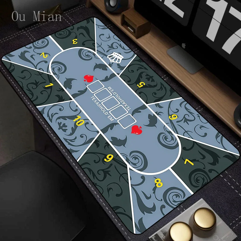 Tapis de Poker Texas Hold'em antidérapant en caoutchouc épais - Image 4