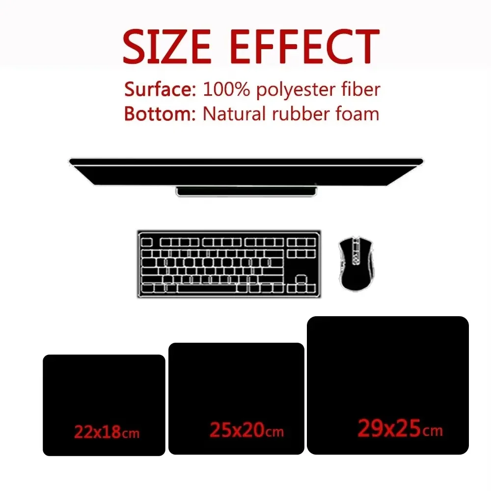 Tapis de souris gaming XXL - Citations série Friends - Sous-main de bureau - Image 6