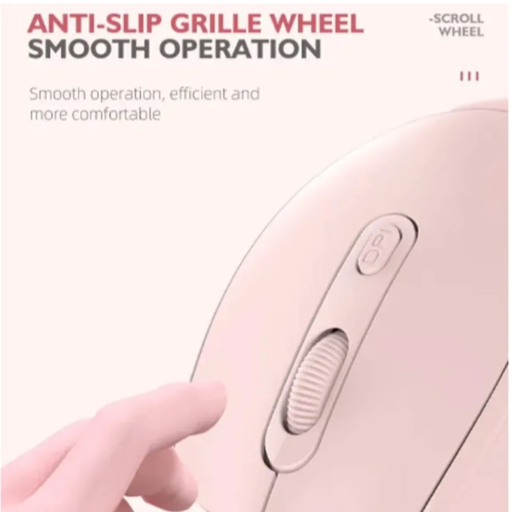 Souris sans fil M107 - Bluetooth et 2,4G - Rechargeable et silencieuse - Image 5