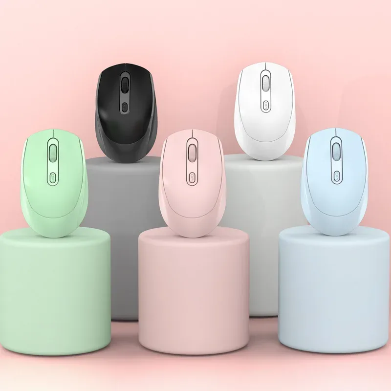 Souris sans fil M107 - Bluetooth et 2,4G - Rechargeable et silencieuse - Image 2
