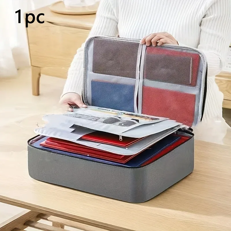 Sac à documents ignifuge et étanche avec verrouillage de sécurité - Image 5