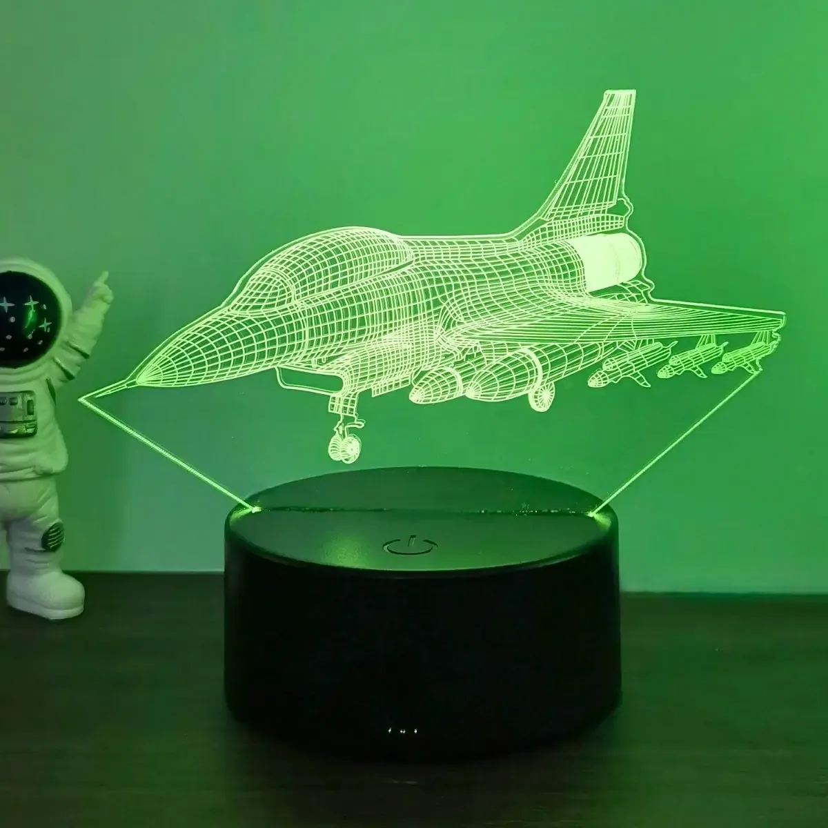 Détails de la lampe avion