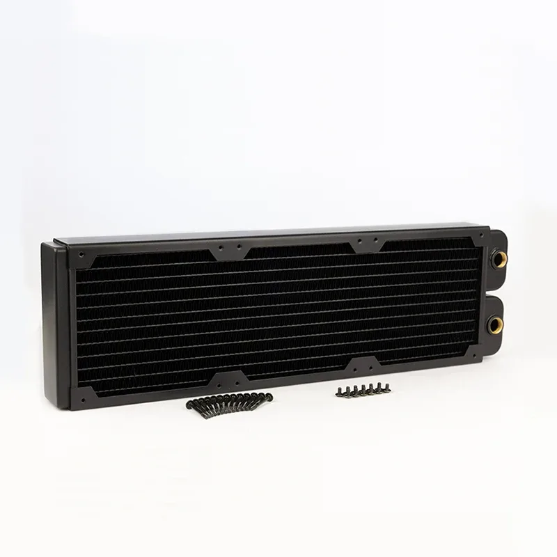 Radiateur en cuivre SysCooling Série RC 40mm - Haute Performance (120/160/240/360/480mm) - Image 6