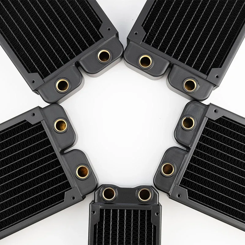 Radiateur en cuivre SysCooling Série RC 40mm - Haute Performance (120/160/240/360/480mm) - Image 2