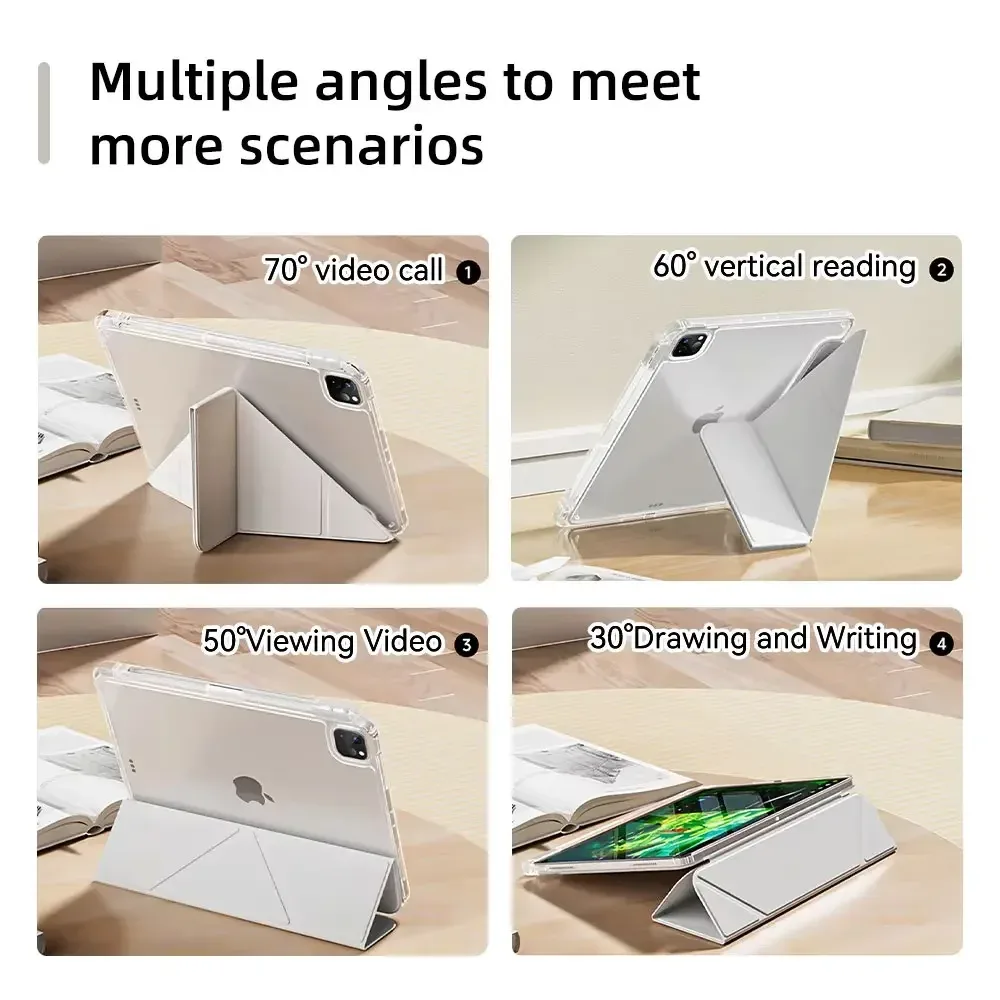 Étui intelligent avec porte-stylet pour iPad Pro, Air, Mini et iPad - Image 6