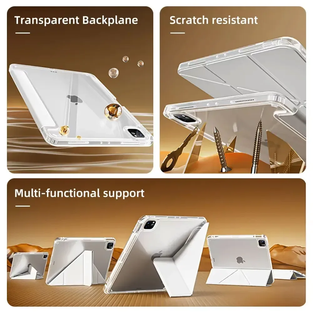 Étui intelligent avec porte-stylet pour iPad Pro, Air, Mini et iPad - Image 4