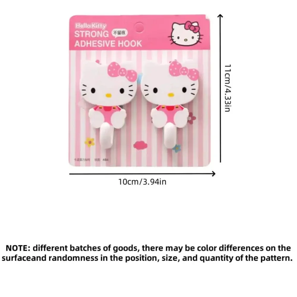 Lot de 2 crochets muraux adhésifs Sanrio Hello Kitty - Image 3
