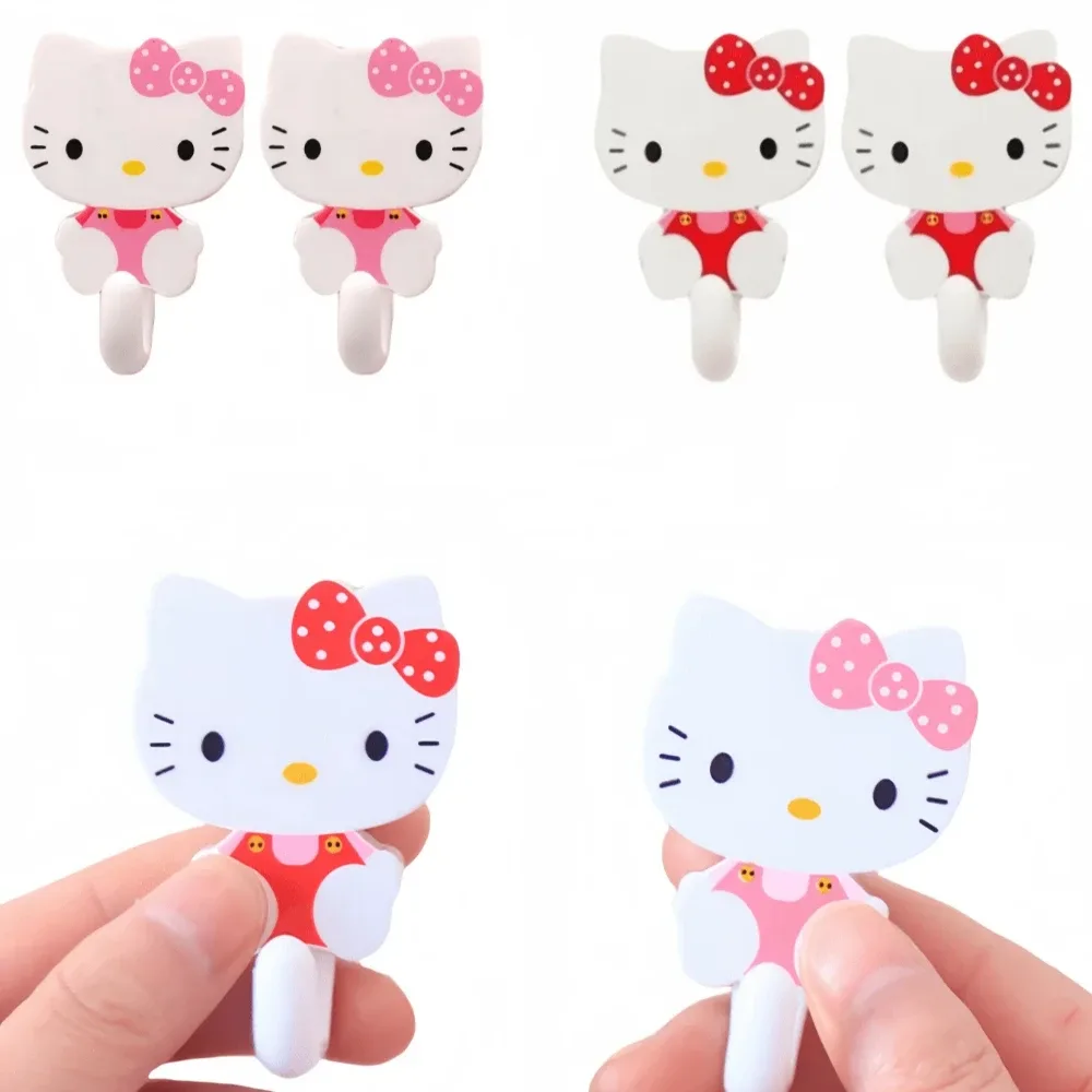 Lot de 2 crochets muraux adhésifs Sanrio Hello Kitty - Image 2