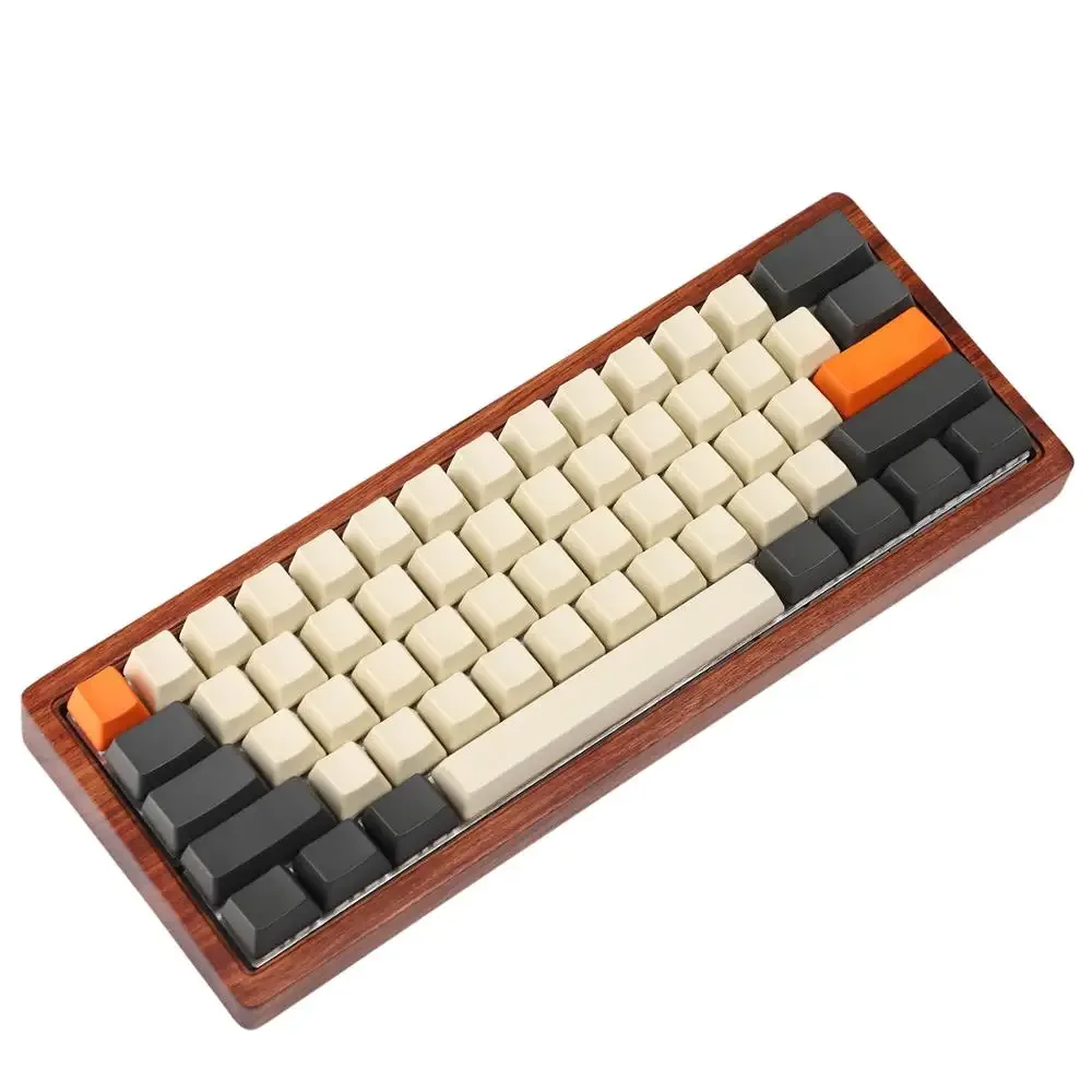 YMDK - Set de touches en PBT épais blanc, profil OEM, 61/87/104 touches pour clavier mécanique MX - Image 6