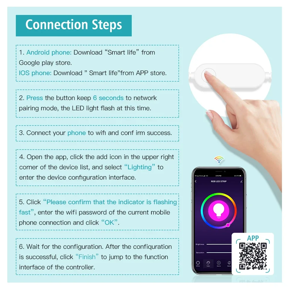 Ruban LED RGB Intelligent USB pour Rétroéclairage TV - Compatible Alexa et Google Home - Image 5