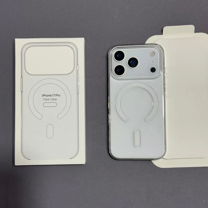 Coque magnétique transparente pour iPhone 17, 16, 15, 14, 13, 12 - Protection rigide compatible chargement sans fil - Image 6
