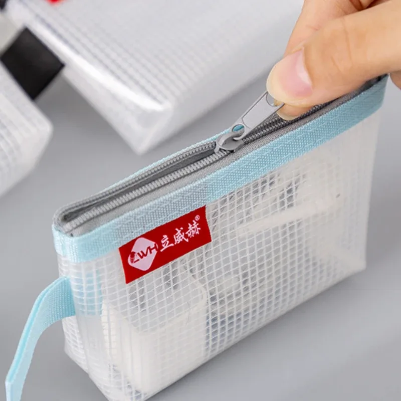 Mini pochette de rangement zippée pour accessoires et cartes - Image 6