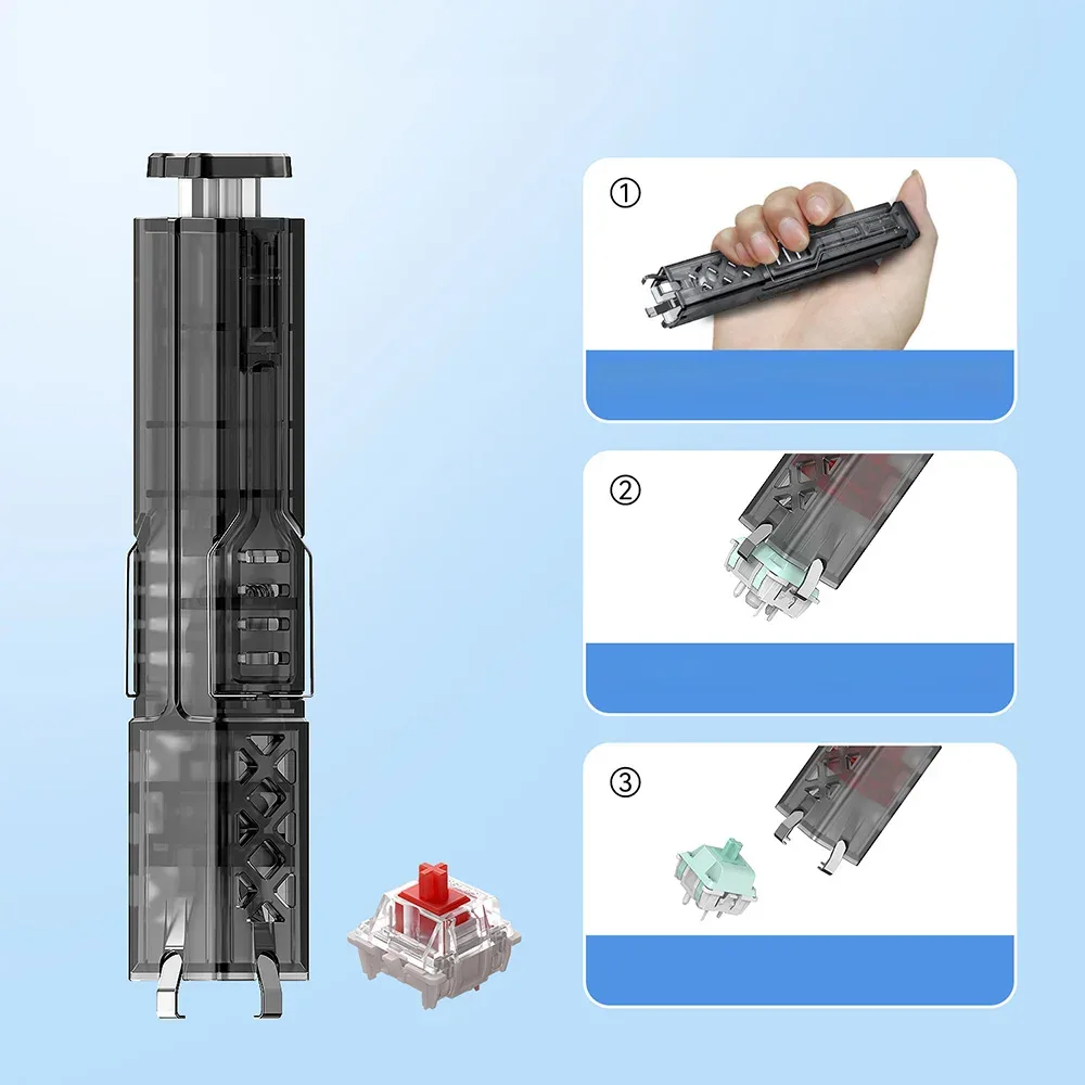 Extracteur de touches et de switches 2-en-1 pour clavier mécanique - Image 4