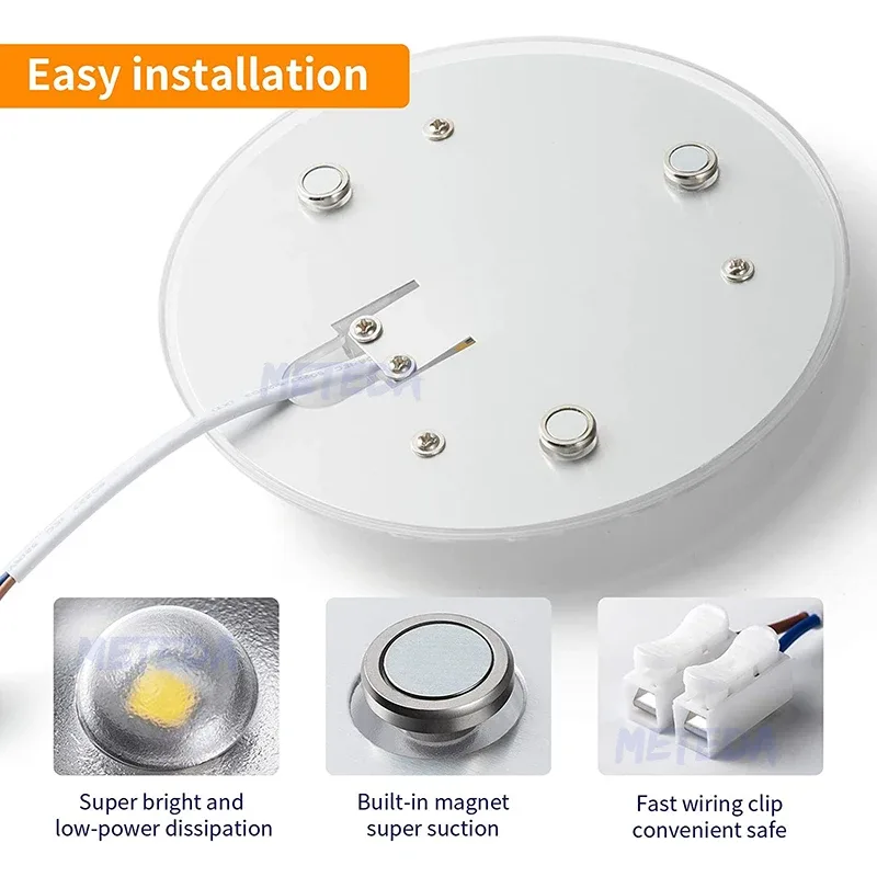 Panneau LED circulaire pour plafonnier, 12W à 36W, 220V-240V - Image 6