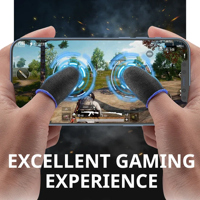 Lot de 20/40 doigtiers de gaming pour jeux mobiles - Antitranspirants et antidérapants - Image 4