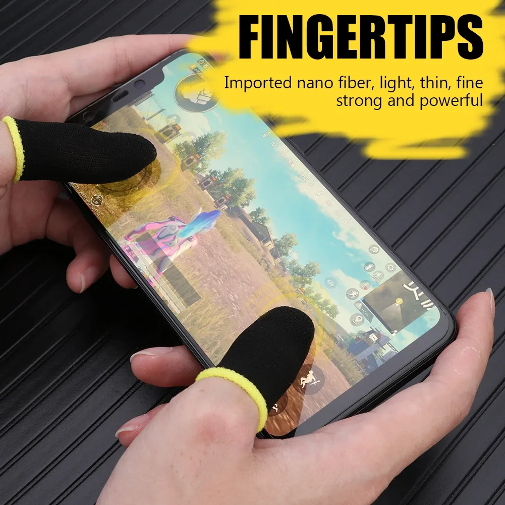 Lot de 20/40 doigtiers de gaming pour jeux mobiles - Antitranspirants et antidérapants - Image 6