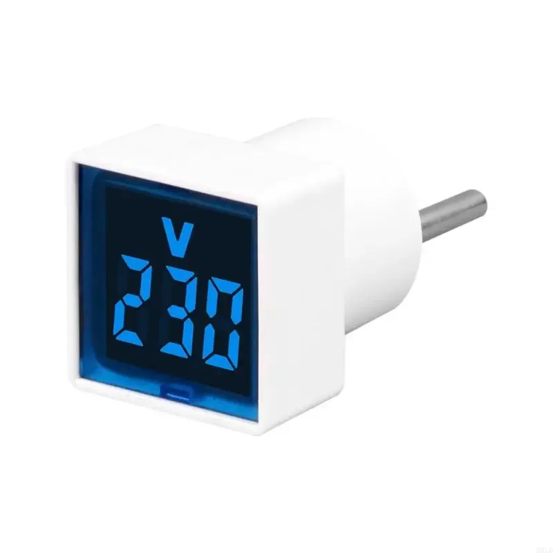 Voltmètre numérique LED AC 220V/230V - Format carré - Image 6