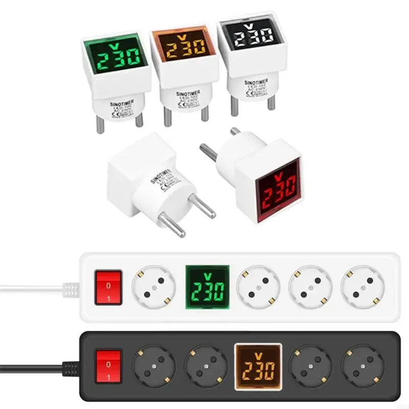 Vue principale voltmètre LED