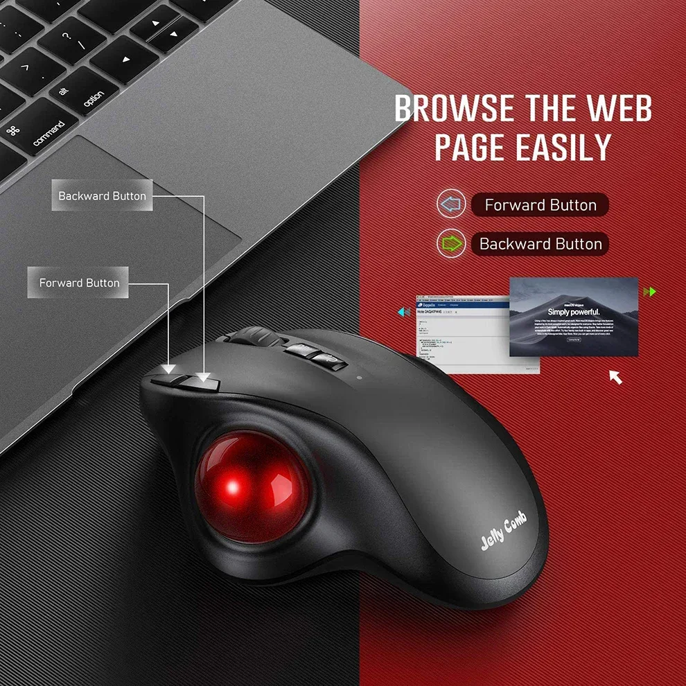 Détail Trackball