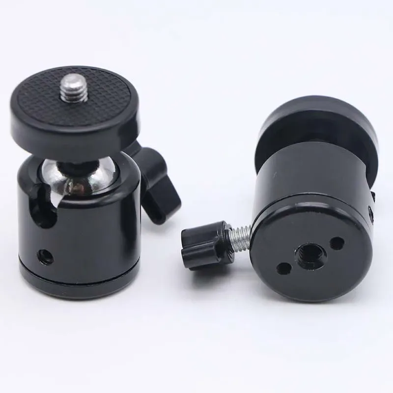 Mini rotule à bille 1/4" universelle pour trépied et caméras - Image 2