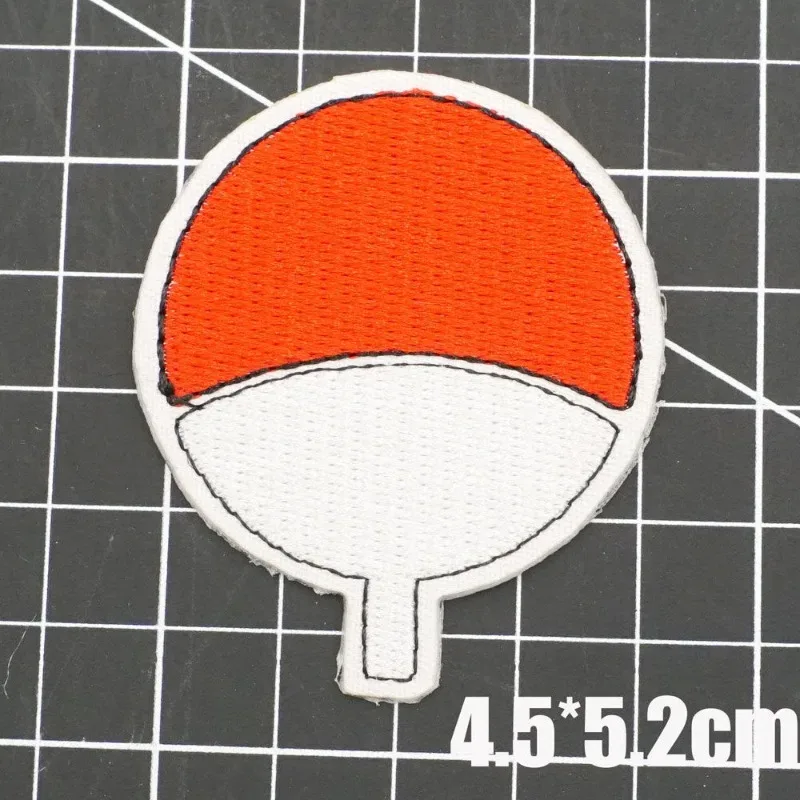 Écusson brodé Naruto à velcro pour vêtements et sacs - Image 4