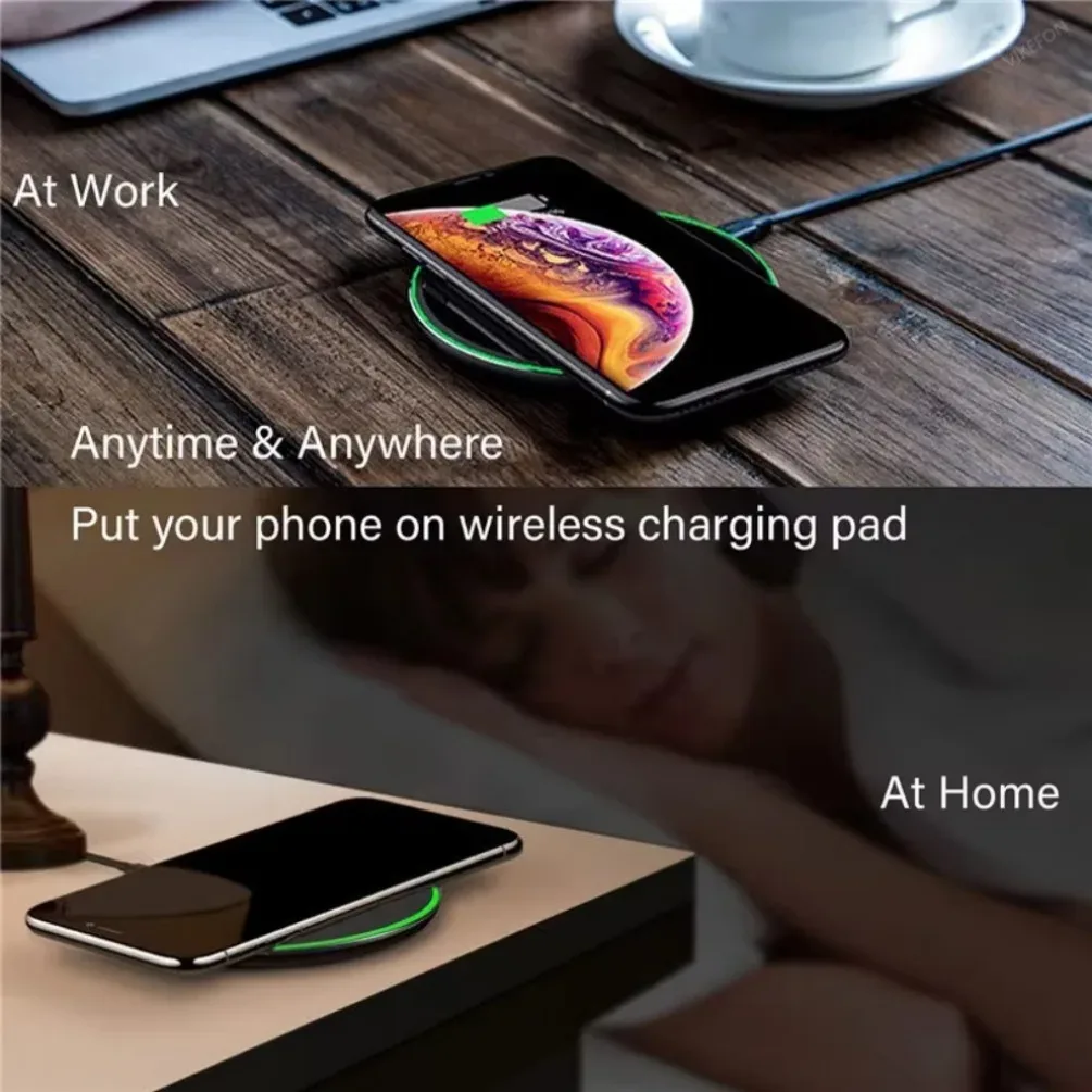 Station de charge rapide sans fil pour iPhone, Samsung et Xiaomi 5