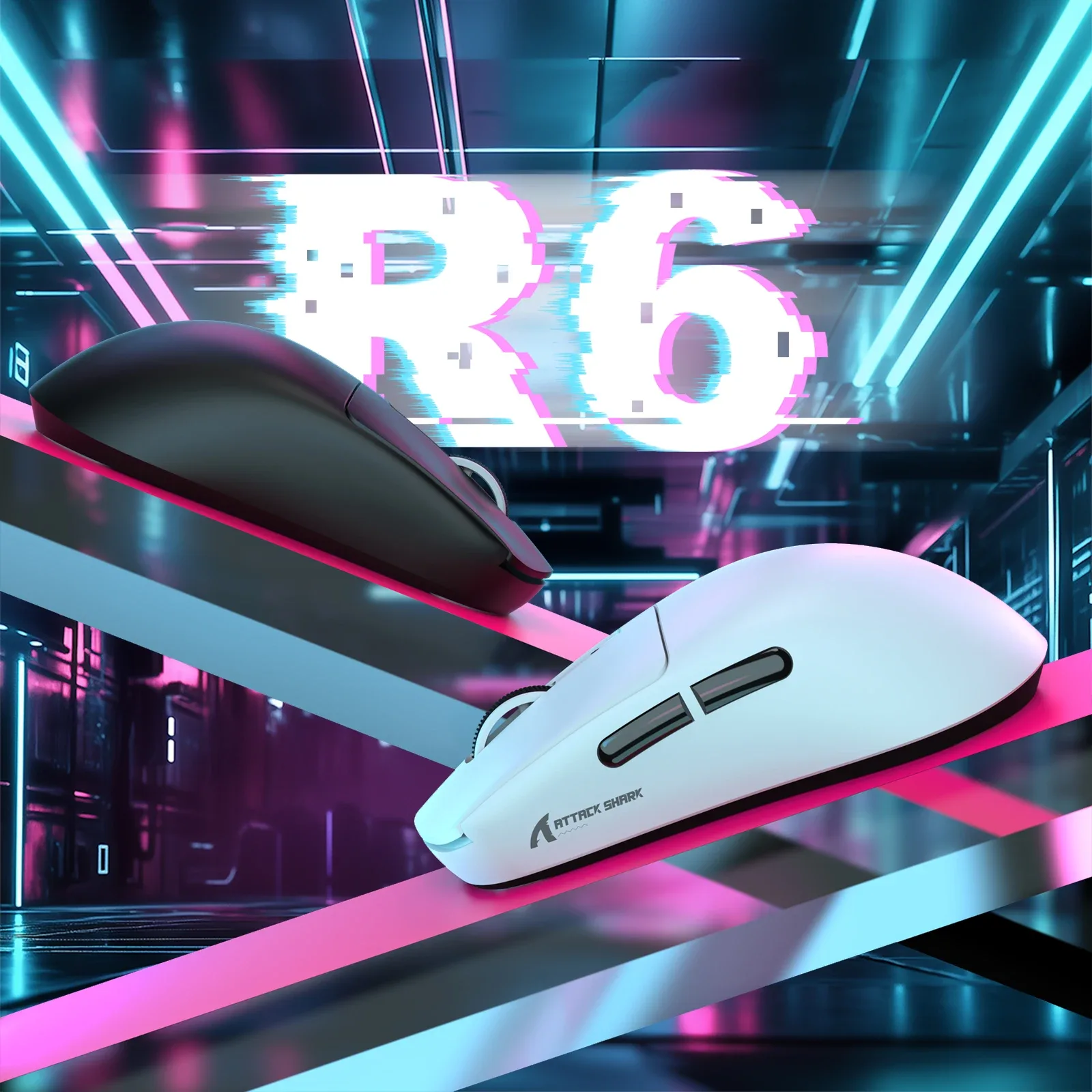 ATTACK SHARK R6 Gaming Mouse