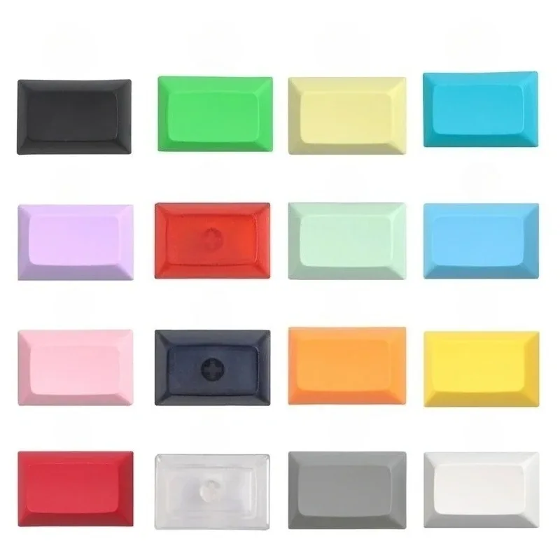Vue rapprochée des keycaps PBT