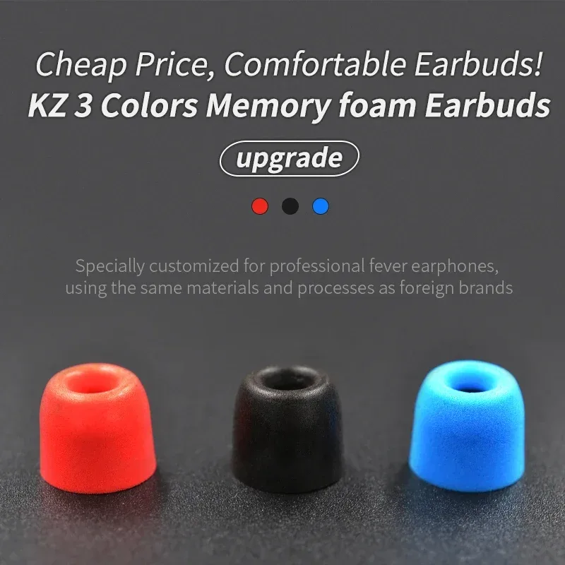 Embouts en mousse à mémoire de forme KZ pour écouteurs intra-auriculaires - Image 6