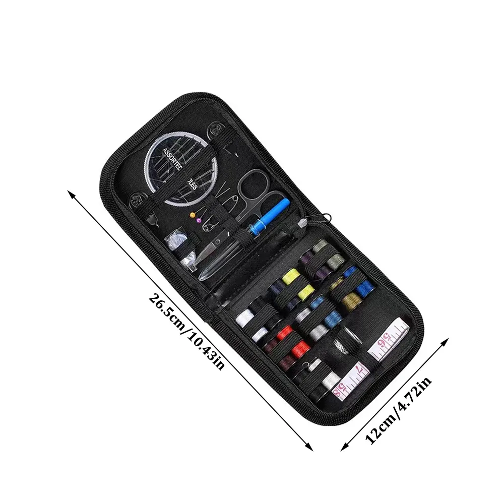 Kit de couture portable avec 14 bobines de fil - Image 5