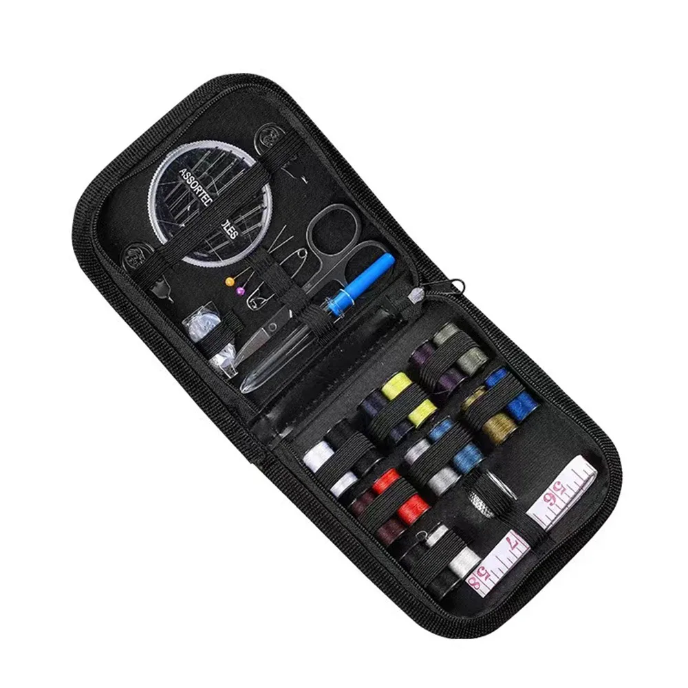 Kit de couture portable avec 14 bobines de fil - Image 3
