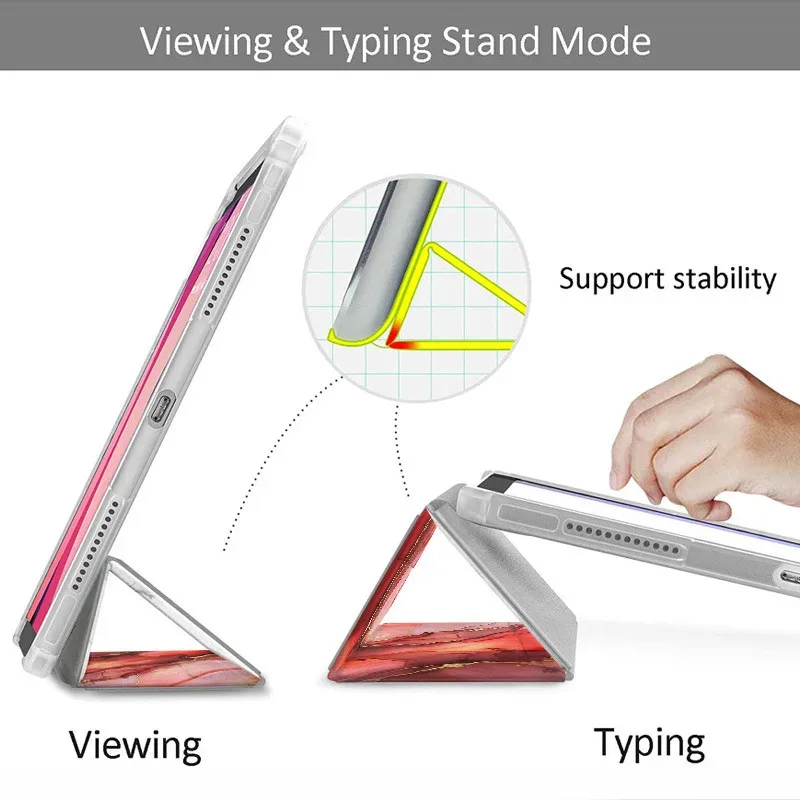 Étui intelligent avec porte-stylet pour iPad, iPad Air et iPad Pro - Image 4