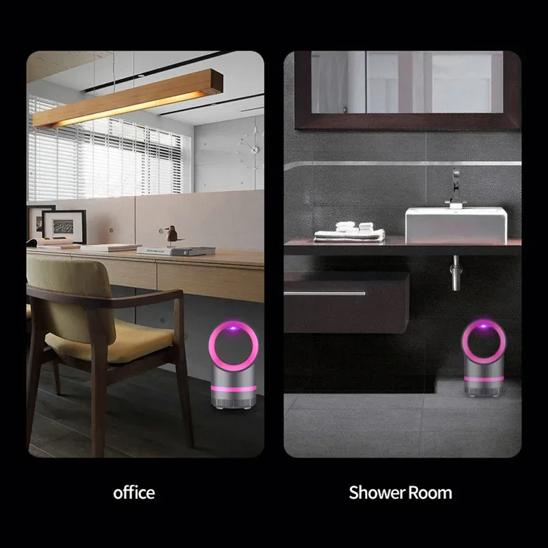 Lampe Anti-Moustique Électrique USB - Piège à Insectes Portable et Silencieux - Image 3