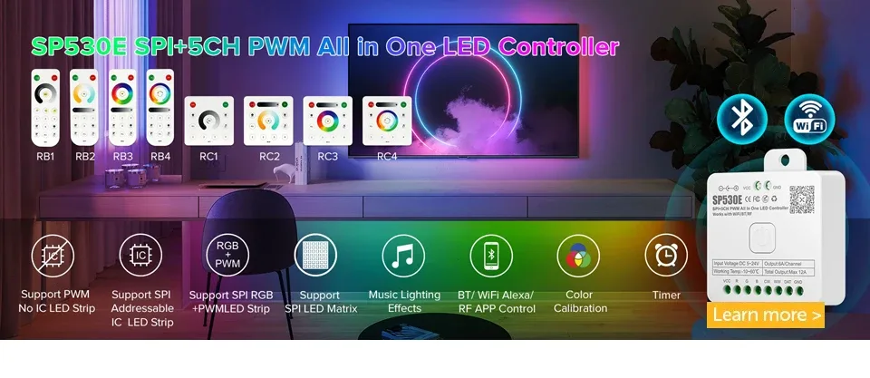 Ruban LED FCOB Haute Densité