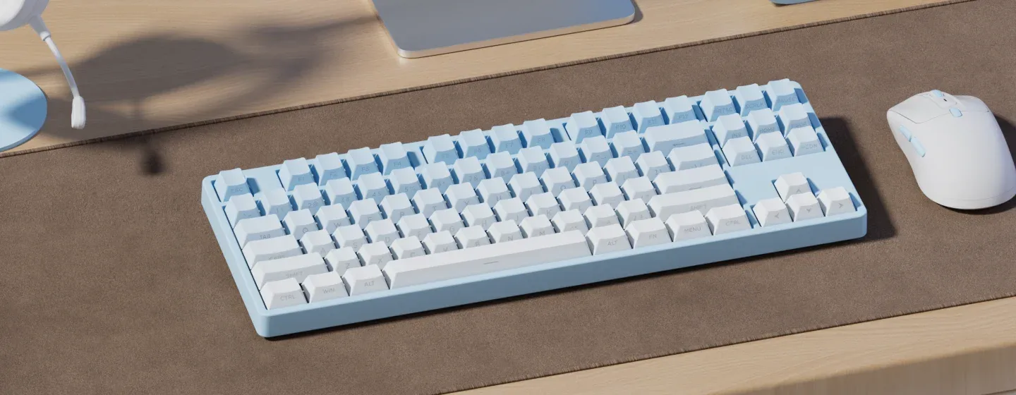 Akko Gradient Keycaps Overview