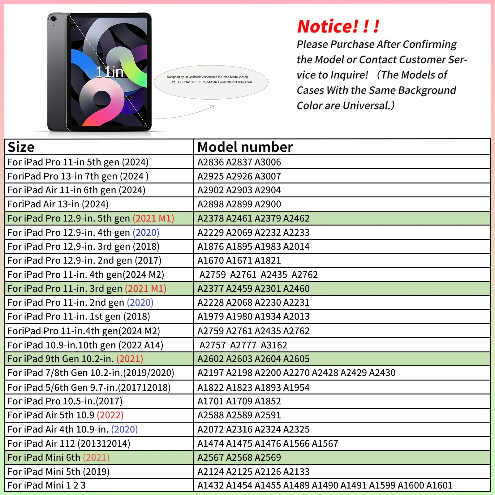 ZOYU iPad Case Overview
