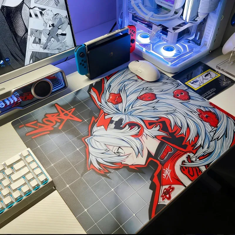 Tapis de souris gaming en verre trempé W-Wallhack SP-004 Drift SORA YUME - Surface dépolie lisse - Image 5