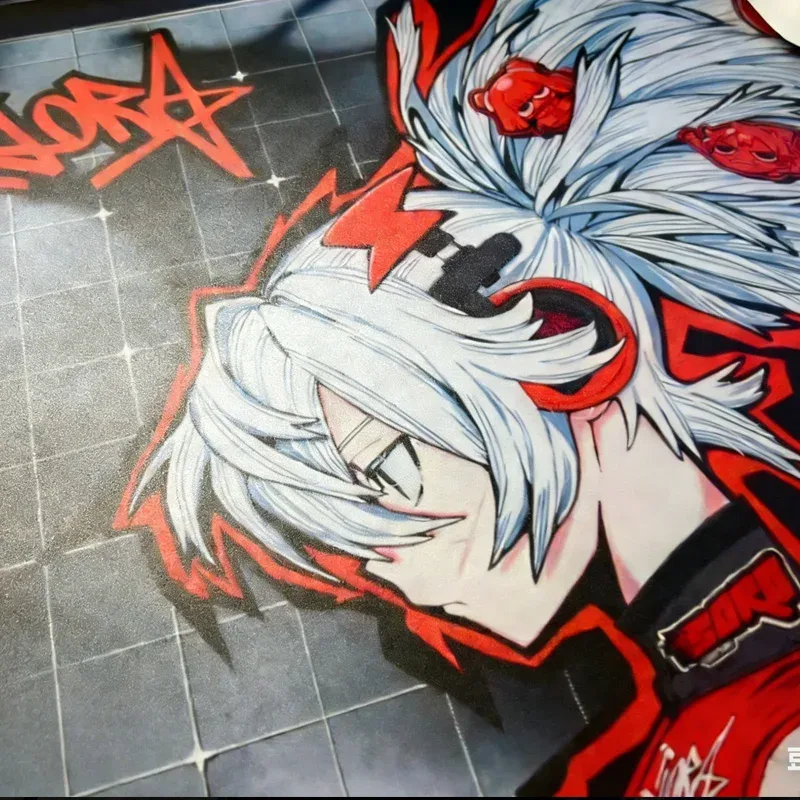 Tapis de souris gaming en verre trempé W-Wallhack SP-004 Drift SORA YUME - Surface dépolie lisse - Image 3