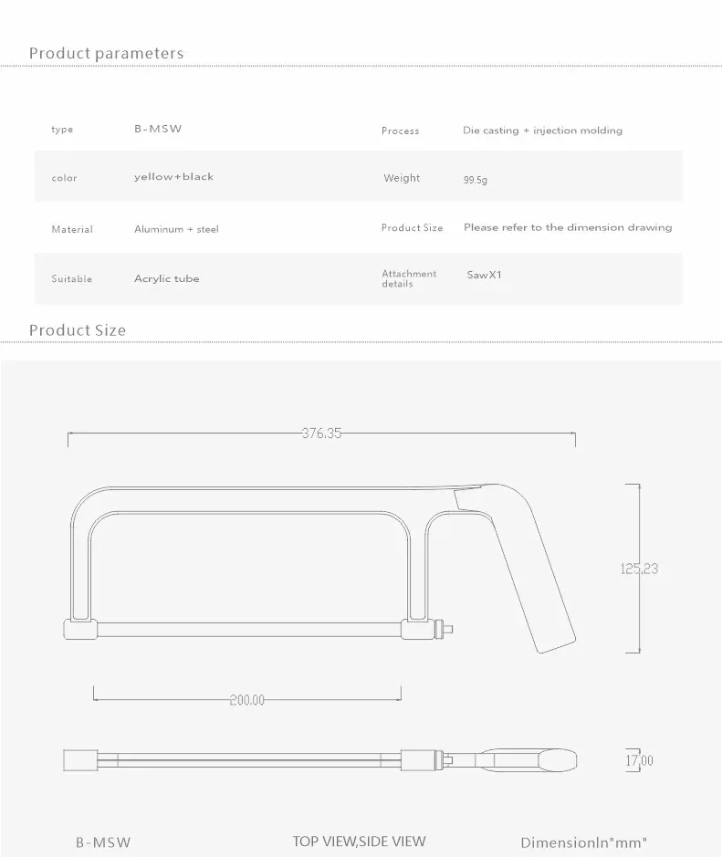 Outils de coupe PETG